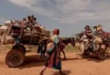 نازحين سودانيين ـأرشيفية