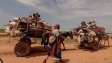 نازحين سودانيين ـأرشيفية