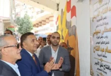 محافظ القليوبية خلال الافتتاح