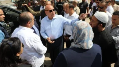 محافظ القاهرة خلال الحملة