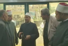 وفد من الازهر الشريف في زيارة التلاميد