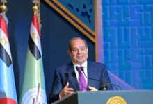 السيسي خلال الندوة