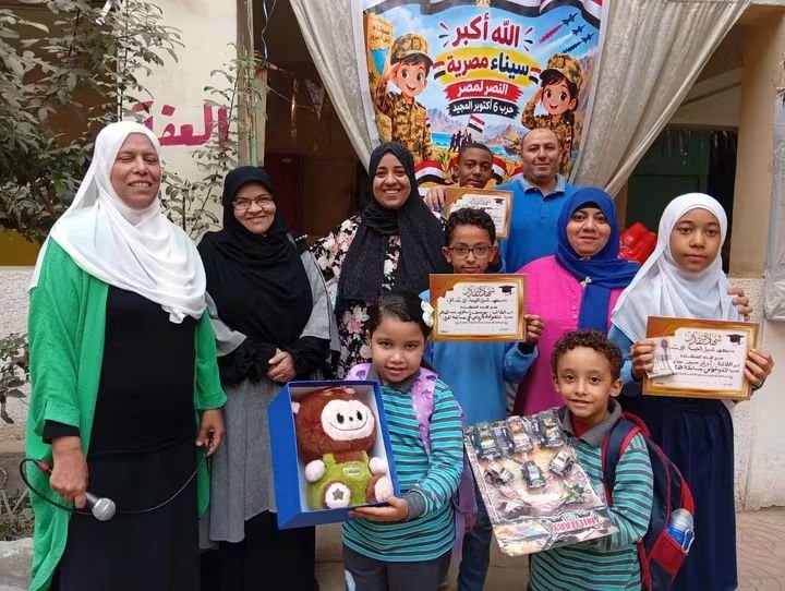 جانب من تكريم طلاب حفظ القران الكريم