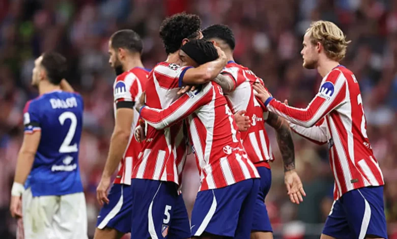اتليتكو مدريد ومانشستر يونايتد